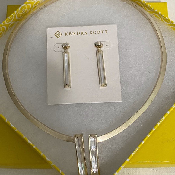 Kendra Scott Jewelry - Kendra Scott Open Choker & Earrings